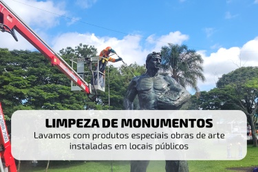 limpeza de monumentos